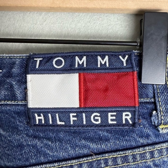 Vintage Tommy Hilfiger Women’s High-Waisted Jeans Made in Macau 1990 Y2K size 7 - Picture 7 of 16